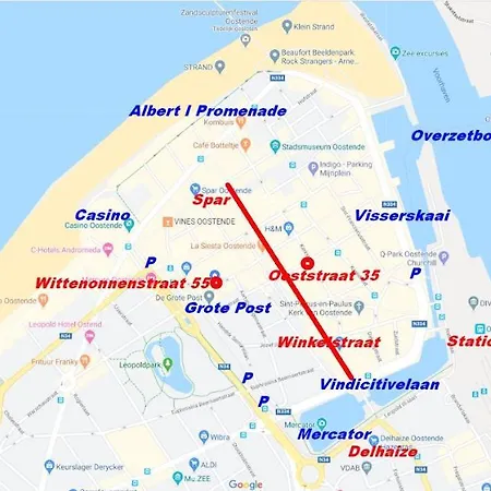 Emiel Centrum Met Garage * Ostende