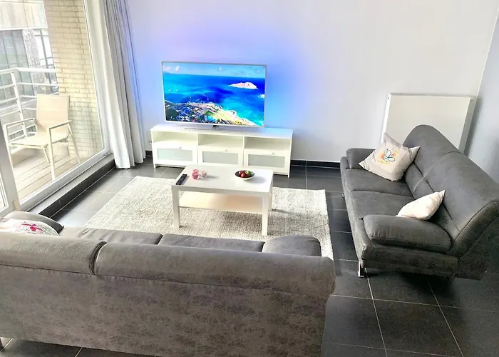 Emiel Centrum Met Garage Appartement Ostende