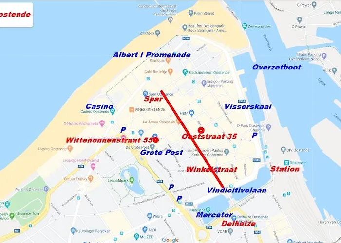 Emiel Centrum Met Garage * Ostend